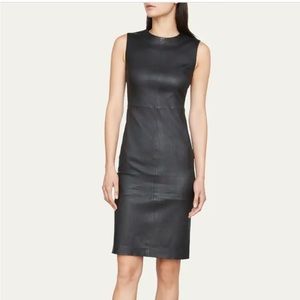 VINCE
Short Lambskin Leather Sheath Dress
$1,390 color DAHLIA WINE